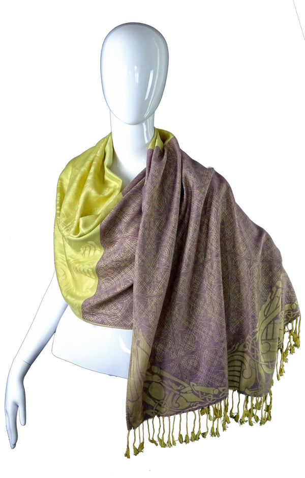 Irish Pashmina Scarf Wrap-Skellig