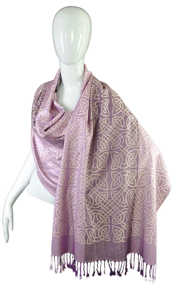 Irish Pashmina Scarf Shawl-Inis Cealtra