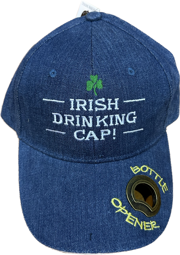 Baseball Cap with Bottle Opener